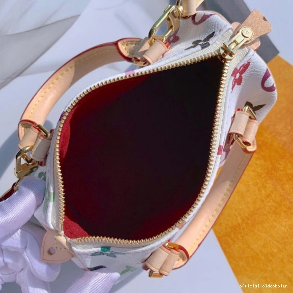 Official oldcobbler Vuitton SPEEDY NANO Louis 0709